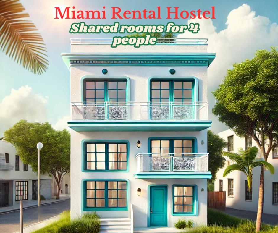 103 Miami Shared Rooms For Men Central Comfortable, Affordable Bagian luar foto